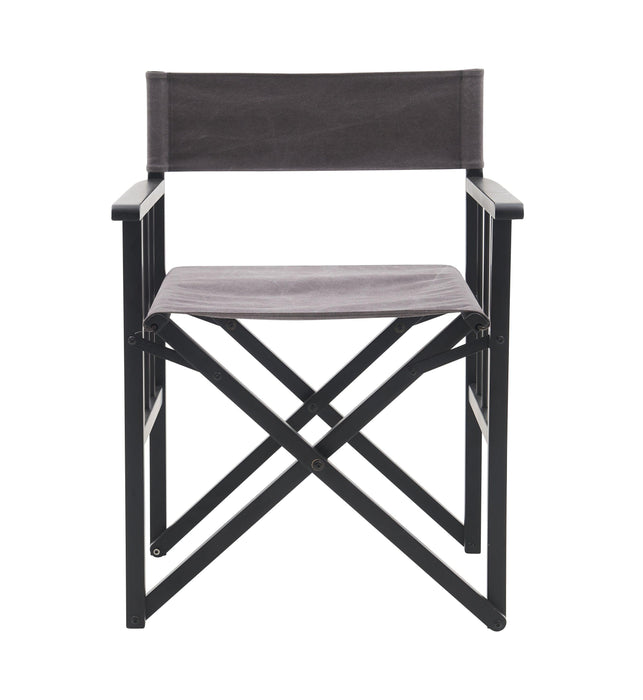 Folding beach chair High quality outdoor camping chairModern comfortable leisure folding chair（dark grey）