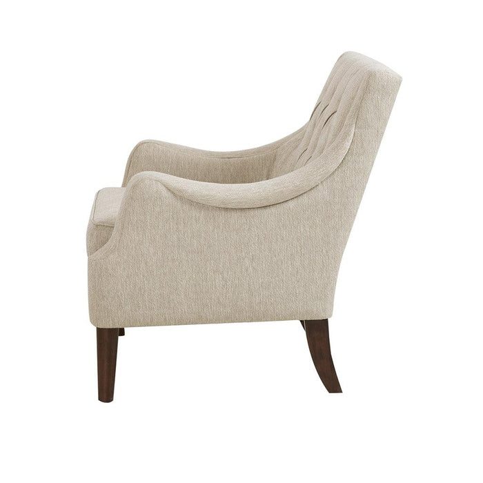 Qwen Button Tufted Accent Chair