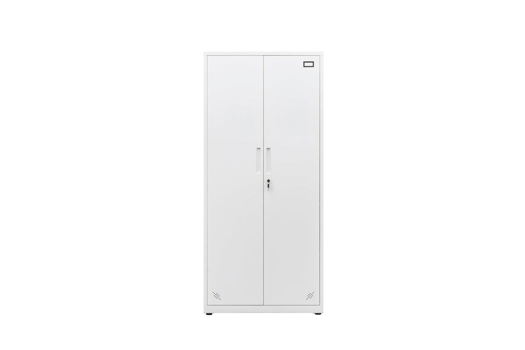 HighStorage Cabinet with 2 Doors and 4 Partitions to Separate 5Storage Spaces, Home/ Office Design