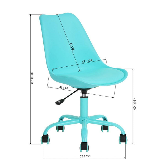 Modern PP Office Task Chair, blue