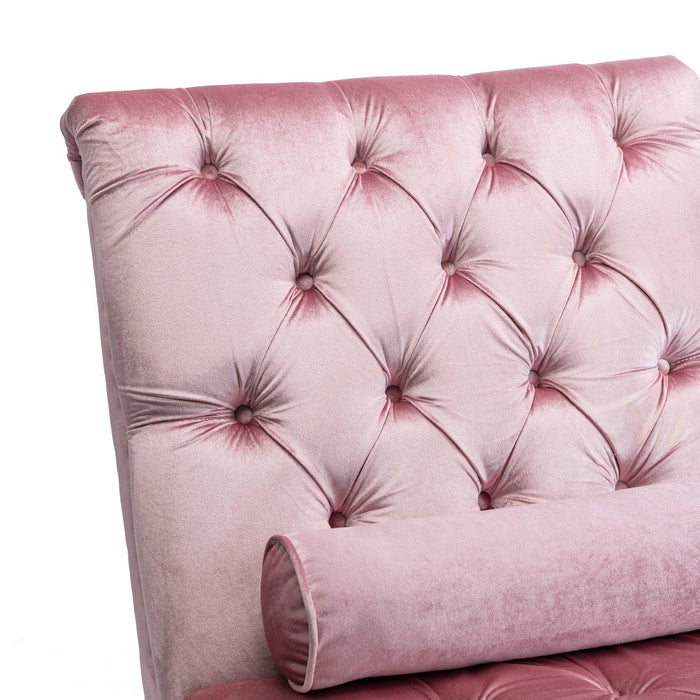 Leisure concubine sofa  with  acrylic  feet