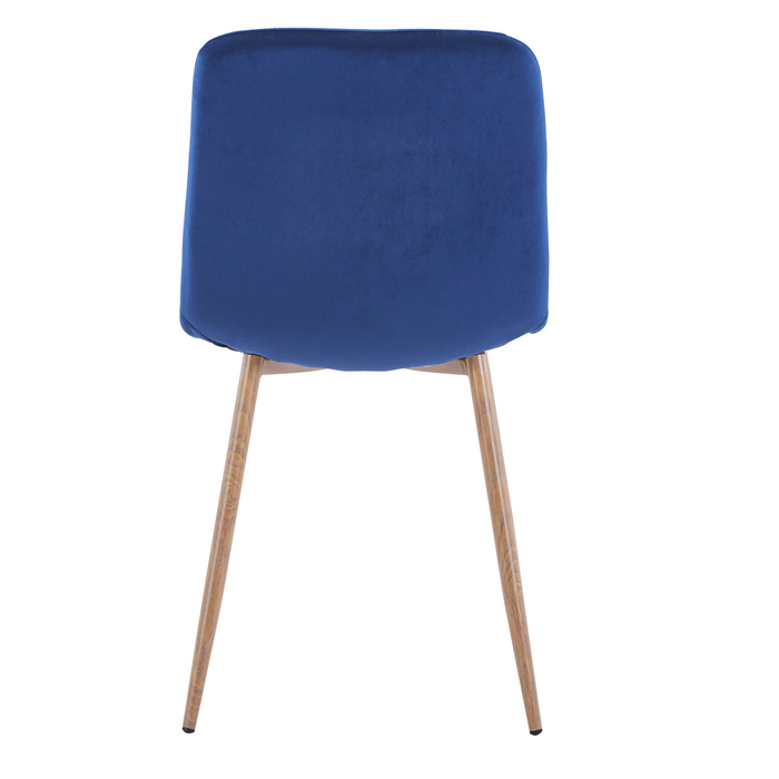 Dining Chair 4PCS（BLUE），Modern style，New technology.Suitable for restaurants, cafes, taverns, offices, living rooms, reception rooms.