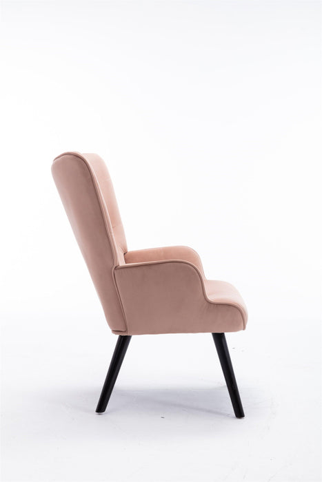 Accent chair  Living Room/Bed Room,Modern Leisure  Chair  Pink