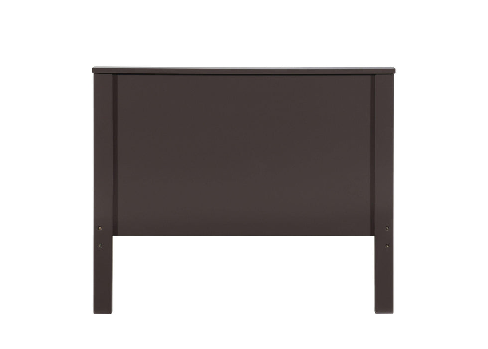 ACME Bungalow Twin Bed, Chocolate Finish BD00494