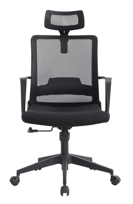 Sunriver Swivel Adjustable Height Office Chair Black Wengue