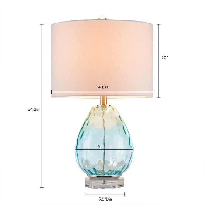 Borel Ombre Glass Table Lamp