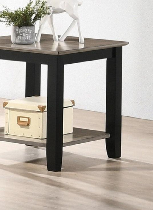 SimpleModern Look Wooden End Table Living Room Sofa Side Table Solid Rubberwood