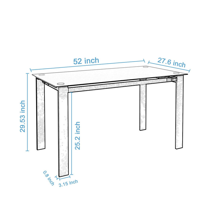 dining table, safety and easy to clean,Multi-function Table For Dining and Living Room