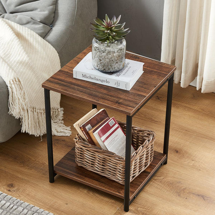 Tall Frame End Table