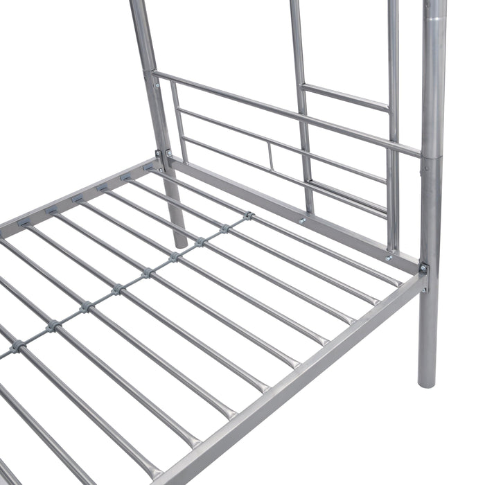 METAL Bunk Bed silver