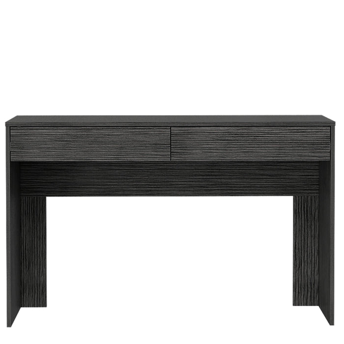 Meridian 2-Drawer Computer Desk Smokey Oak