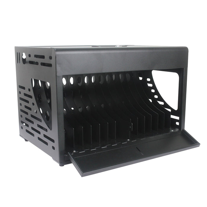 16 Bay Charging Cabinet for Laptop,Chromebook, Locking Charging Station-BLACK