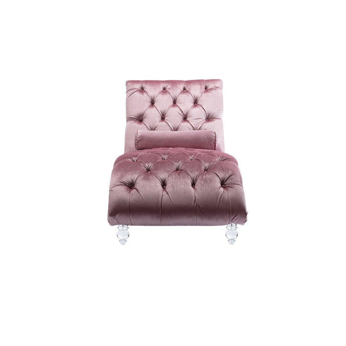 Leisure concubine sofa  with  acrylic  feet