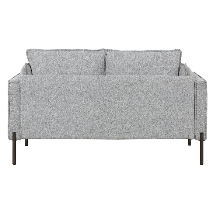 56"Modern Style Sofa Linen Fabric Loveseat Small Love Seats Couch for Small Spaces,Living Room,Apartment