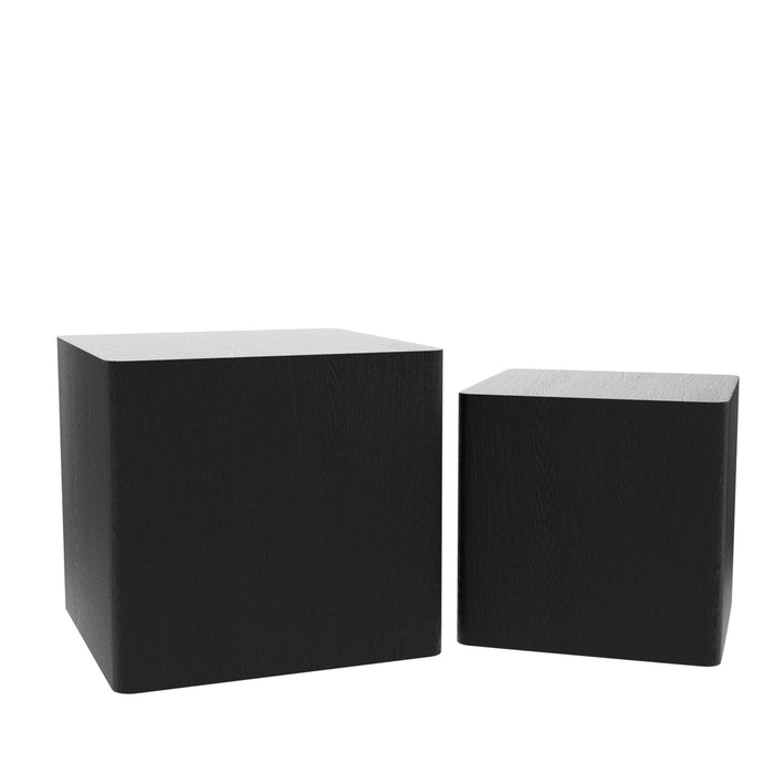 MDF Nesting table/side table/coffee table/end table for living room,office,bedroom Black