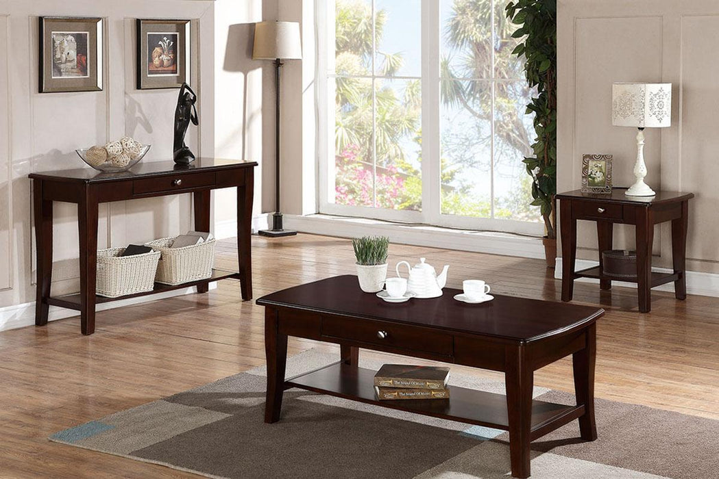 Modern Wooden Brown End Table Living Room Sofa Side Table