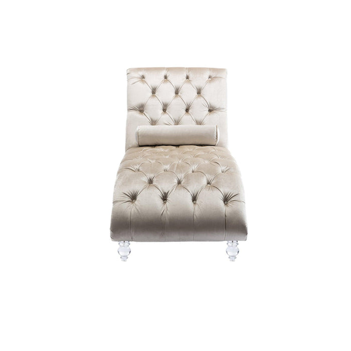 Leisure concubine sofa  with  acrylic  feet