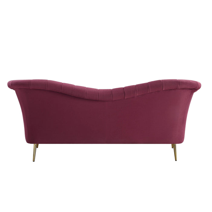 ACME Callista Sofa, Red Velvet LV00202