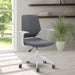 Techni Mobili Height Adjustable Mid Back Office Chair, Grey image