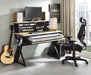ACME Annette Music Desk, Natural & Black Finish OF00992 image
