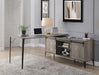 ACME Zakwani Writing Desk, Gray Oak & Black Finish OF00001 image